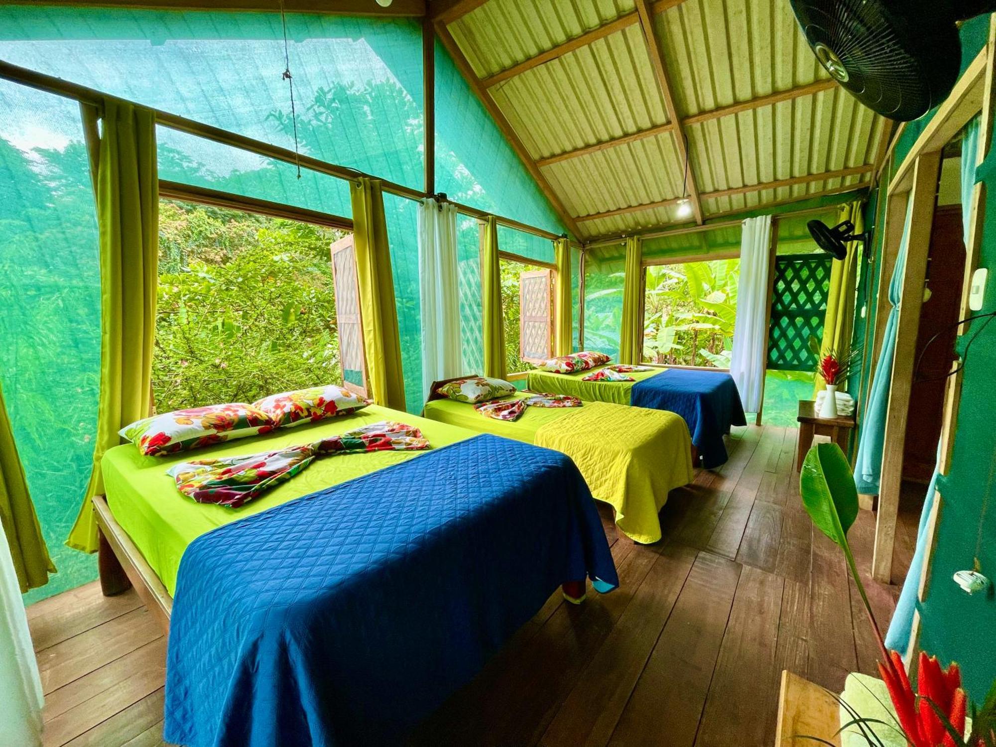Alouatta Lodge And Canopy Cahuita Exterior foto